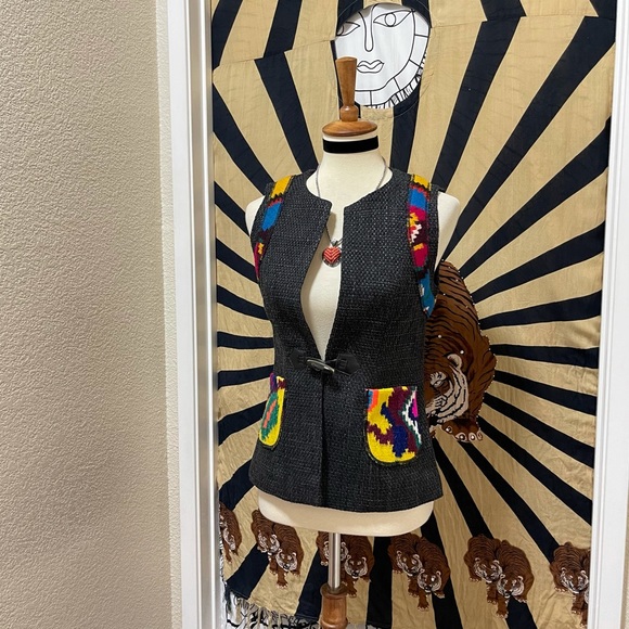 🌈 Stylish Romanian boho vest - Picture 5 of 13